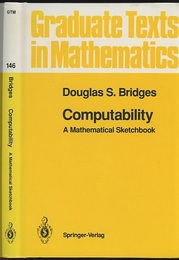 Computability : A Mathematical Sketchbook (Hard)  