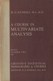 A Course in Multivariate Analysis  