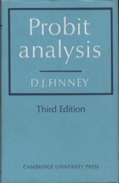 Probit Analysis : 3rd Edition (Hard)  
