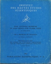 Some Finiteness Properties of Adele Groups over Number Fields On a Problem of Nieminen/Ein Theorem der Analytischen Garbentheorie 
