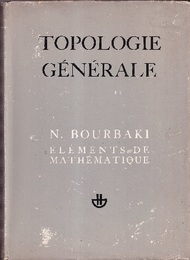 Topologie Generale : Chapitres 1-4 (Hard) (仏) ブルバキ数学原論：位相 