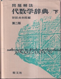 問題解法代数学辞典　下　第2版  