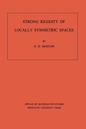 Strong Rigidity of Locally Symmetric Spaces  