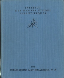 Sur la Conjugaison Differentiable des Diffeomorphismes du Cercle a des Rotations (p.5-234) A Remark on Denjoy's Inequality and Herman's Theorem (p.235-242) 