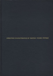 Operating characteristics of electric power systems  