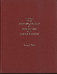 Catalogue of the Family-Group、 Genus-Group and Species-Group Names of the SPHINGIDAE of the World  