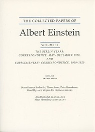 The Collected Papers of Albert Einstein : Vol.10 (English Translation)  