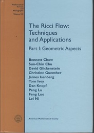 The Ricci Flow : Techniques and Applications : PartⅠ  