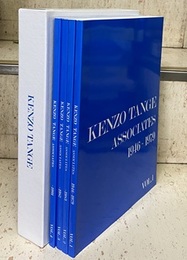KENZO TANGE ASSOCIATES : Vol. 1-4 (1)1946～1979 (2)～1983 (3)～1987 (4)～1991 