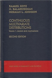 Continuous Multivariate Distributions : Vol. 1 : 2nd Edition Models and Applications 