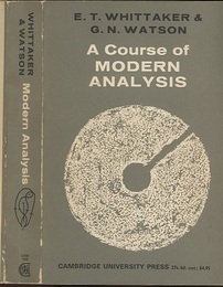 A Course of Modern Analysis : 4th Edition (Soft)  