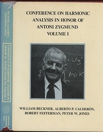 Conference on Harmonic Analysis in Honor of Antoni Zygmund : Vol. I  