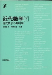 近代数学　下 現代数学の黎明期 