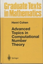 Advanced Topics in Computational Number Theory (Hard)  