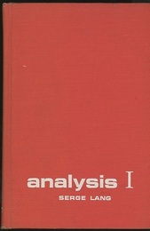 Analysis 1 (Hard) (英) ラング現代微積分学（第1巻） 