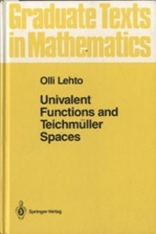 Univalent Functions and Teichmuller Spaces (Hard)  