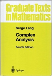 Complex Analysis : 4th Edition (Hard) (英) ラング複素解析 