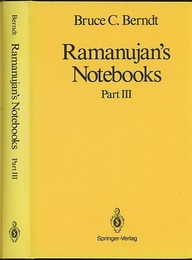 Ramanujan’s Notebooks : Part 3 (Hard)  