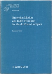 Brownian Motion and Index Formulas for the de Rham Complex  