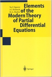 Elements of the Modern Theory of Partial Differential Equations  