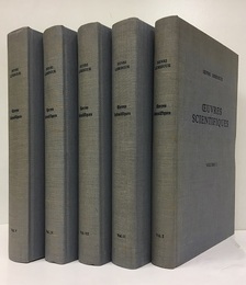 Henri Lebesgue Oeuvres Scientifiques : Vol. 1-5 (仏) アンリ・ルベーグ著作集 