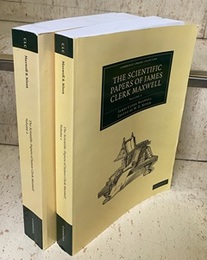 The Scientific Papers of James Clerk Maxwell : Vol. 1-2 (英) マクスウェル科学論文集 