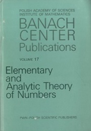 Elementary and Analytic Theory of Numbers  