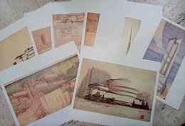 Frank Lloyd Wright  Print Portfolio Architectural Renderings 