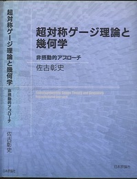 超対称ゲージ理論と幾何学 非摂動的アプローチ 