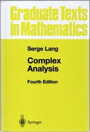Complex Analysis : 4th Edition (Hard) (英) ラング複素解析 