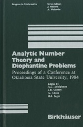 Analytic Number Theory (Hard) Proceedings of a Conference in Honor of Paul T. Bateman 