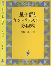 量子群とヤン・バクスター方程式  