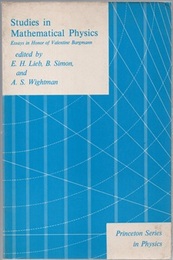 Studies in Mathematical Physics : Essays in Honor of Valentine Bargmann (Soft)  