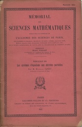 Les Systemes d’Equations aux Derivees Partielles  