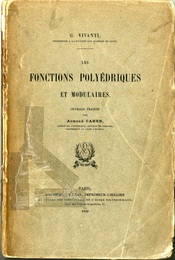 Les Fonctions Polyedriques et Modulaires (Soft)  
