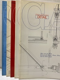 GAディテール　（No.1-5） 5冊セット 