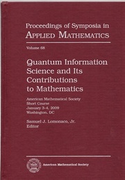 Quantum Information Science and Its Contributions to Mathematics  