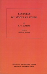 Lectures on Modular Forms  