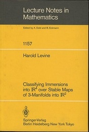 Classifying Immersions into IR4 over Stable Maps of 3-Manifolds into IR2  