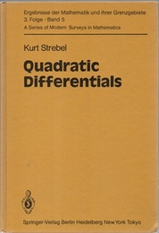 Quadratic Differentials  