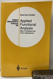 Applied Functional Analysis : Main Principles and Their Applications (paper)  