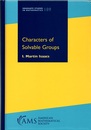 Characters of Solvable Groups  
