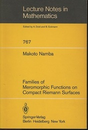 Families of Meromorphic Functions on Compact Riemann Surfaces  