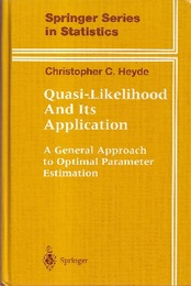 Quasi-Likelihood And Its Application (Hard) A General Approach to Optimal Parameter Estimation 