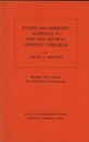 Entire Holomorphic Mappings in One and Several Complex Variables H.Weyl Lectures、 The Institute for Advanced Study 