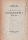 Late Mesozoic to Recent Tectogenesis and Its Bearing on the Metamorphism in New Zealand and in Japan (英) ニュージーランドにおける後期中生代－現世の造構運動とその変成作用に及ぼす意義，および日本における場合 