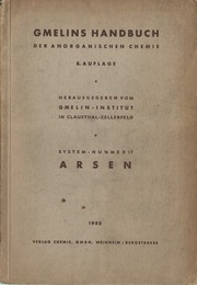 Gmelins Handbuch : Arsen 8th Edition 