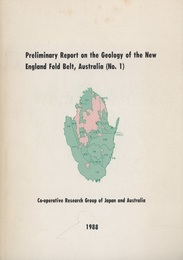 Preliminary Report on the Geology of the New England Fold Belt、 Australia : No. 1  