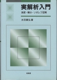 実解析入門 測度・積分・ソボレフ空間 