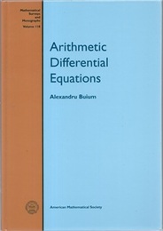 Arithmetic Differential Equations  
